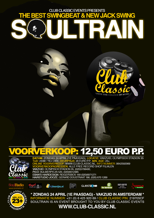 Club Classic Present: THE BEST SWINGBEAT & NEW JACK SWING SOULTRAIN
